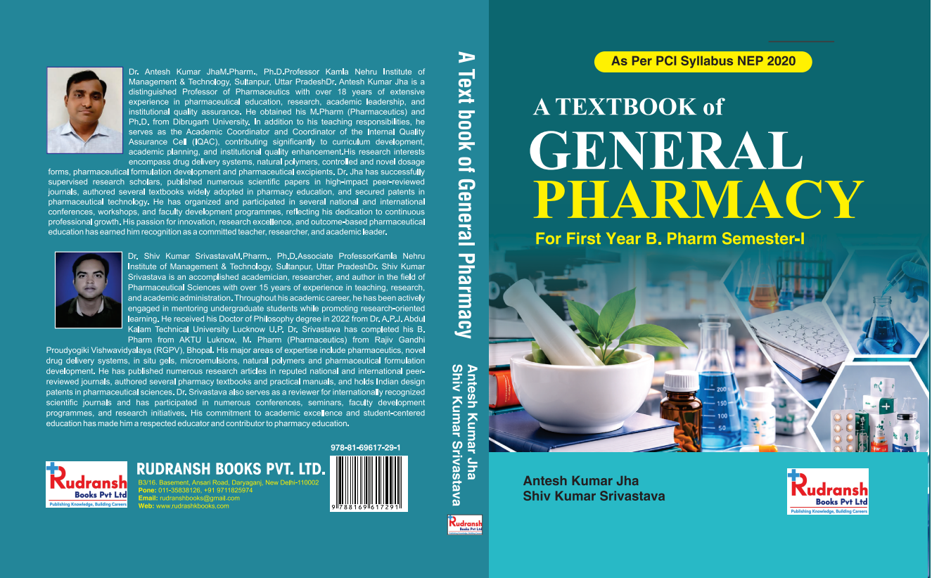A Text book of General pharmacy